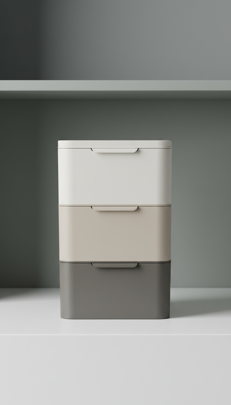 Stackable Pantry Container Trio